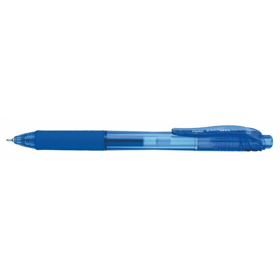 Rollertoll zselés 0,25mm, tűhegyű BLN105-CX, Pentel EnerGelX, írásszín kék