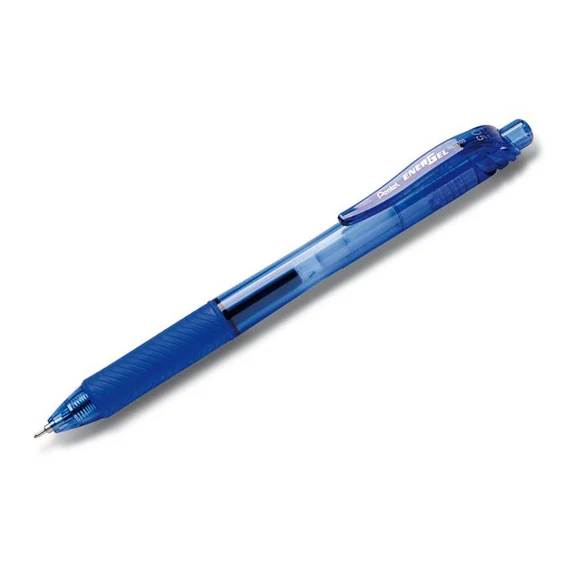 Rollertoll zselés 0,25mm, tűhegyű BLN105-CX, Pentel EnerGelX, írásszín kék
