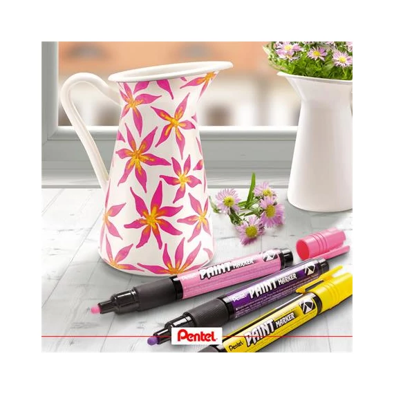 Lakkmarker, 2 mm, kúpos, PENTEL 