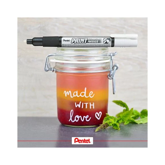 Lakkmarker, 2 mm, kúpos, PENTEL 