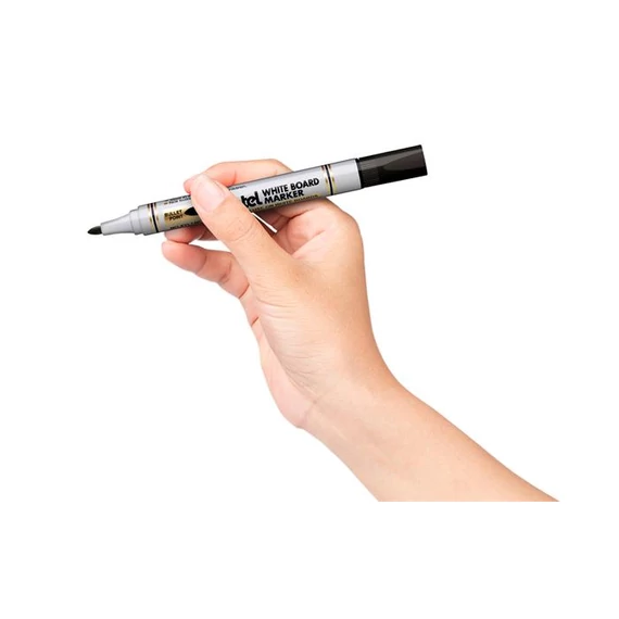 Táblamarker 2mm, kerek, Pentel fekete