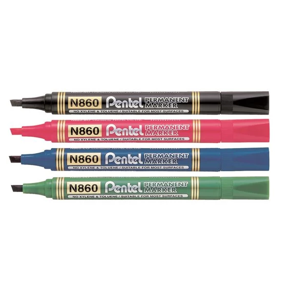 Alkoholos marker, 0,6-4,5 mm, vágott, PENTEL 