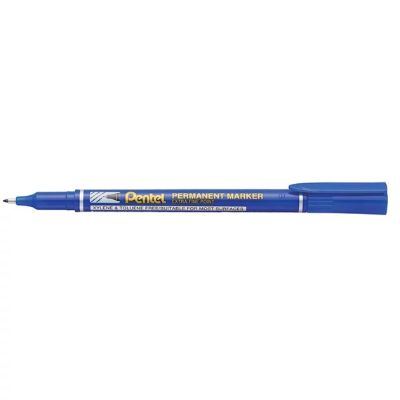 Marker alkoholos NF450-C Pentel vékony hegyű OHP S kék