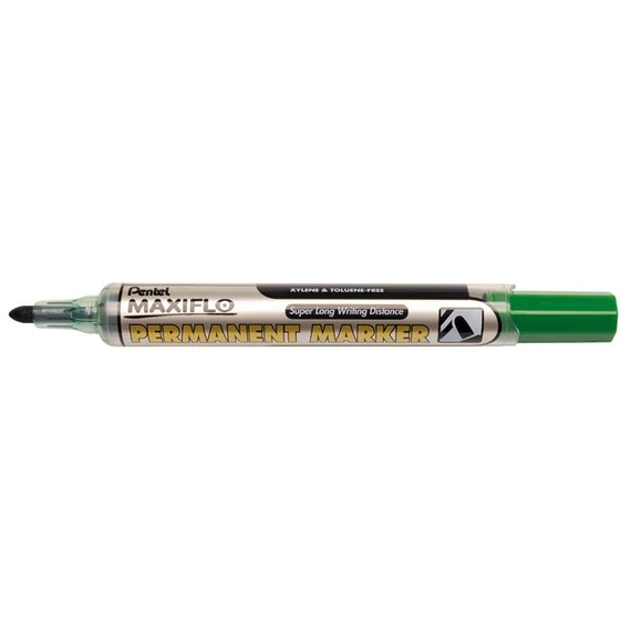 Marker alkoholos kerek pumpás NLF50-D Pentel Maxiflo zöld