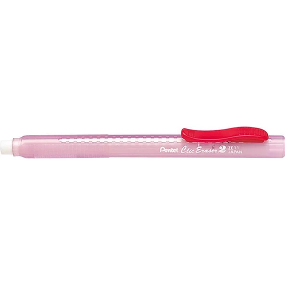 Radírstift, tolóbetétes, PENTEL 