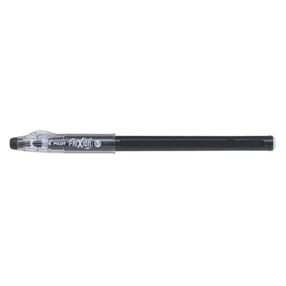 Zselés toll radírozható, 0,7mm Pilot Frixion Ball Stick fekete