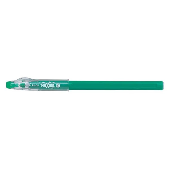 Zselés toll radírozható, 0,7mm Pilot Frixion Ball Stick zöld