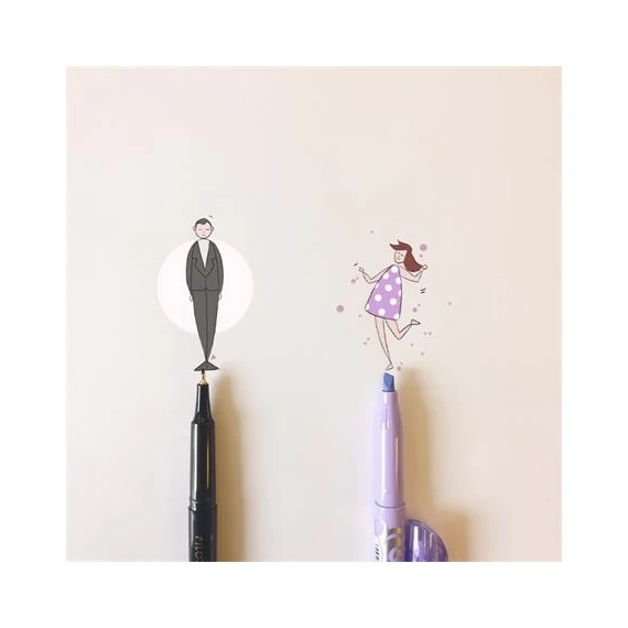 Szövegkiemelő, 1-3,3 mm, törölhető, PILOT 