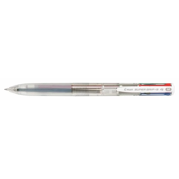 Golyóstoll, 0,27 mm, nyomógombos, négyszínű, PILOT 