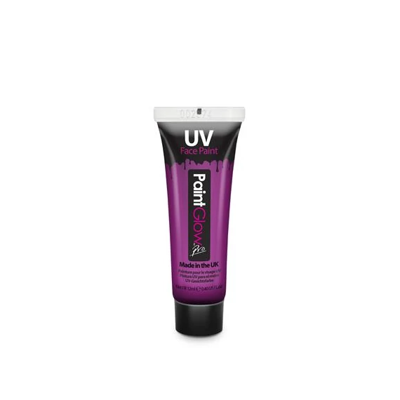 Arc- testfesték, UV fényben fluoreszkáló, 12 ml, neon lila