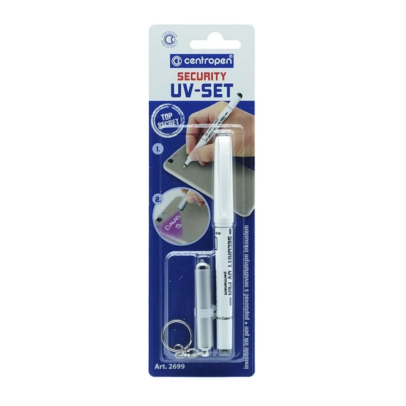 Permanent marker 0,6-1mm, kerek hegyű UV Centropen 2699 UV