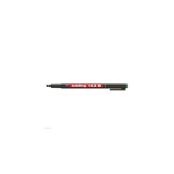 Alkoholos marker, OHP, 1 mm, EDDING "143 B", zöld