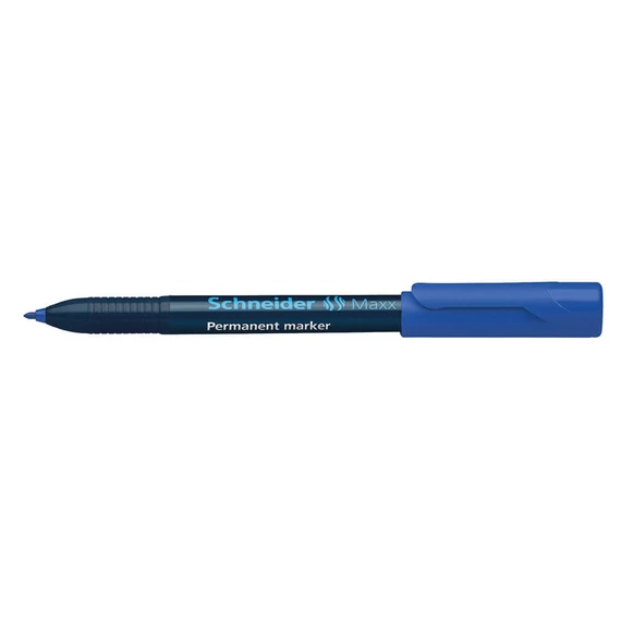 Alkoholos marker, 1-2 mm, kúpos, SCHNEIDER "Maxx 240", kék