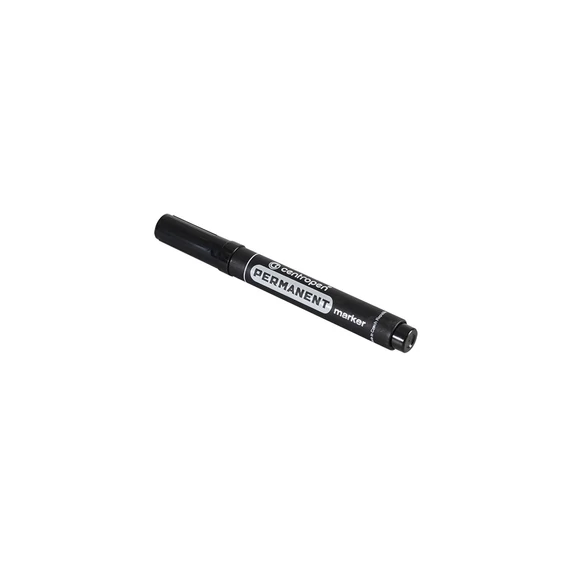 Permanent marker 2,5mm, kerek hegyű, Centropen 8566, fekete