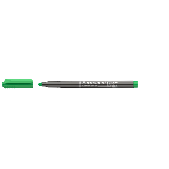 Alkoholos marker, OHP, 2-3 mm, B, ICO, zöld