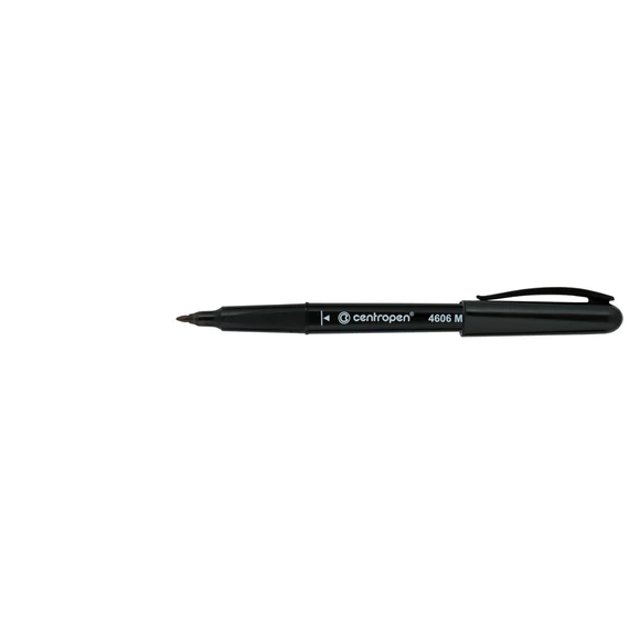 Permanent marker 1mm, CD/DVD Liner M Centropen 4606 fekete