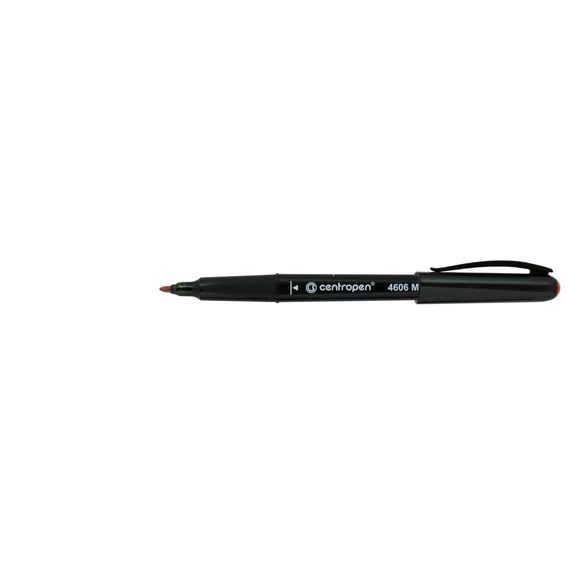 Permanent marker 1mm, CD/DVD Liner M Centropen 4606 piros