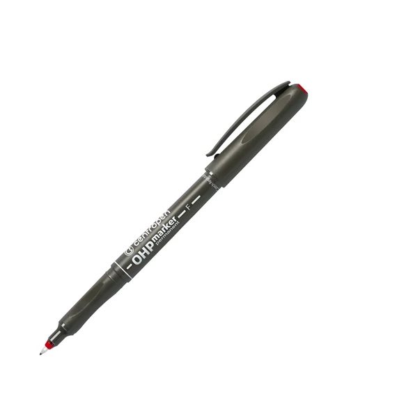 Permanent marker 0,6mm, F OHP Centropen 2636 piros