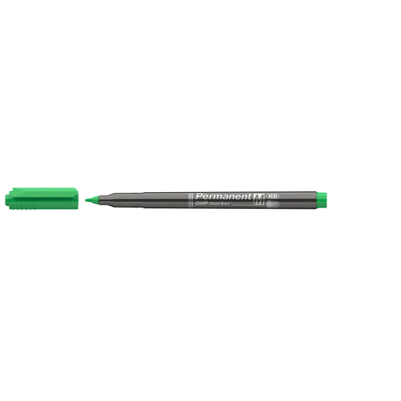 Alkoholos marker, OHP, 1-1,5 mm, M, ICO, zöld