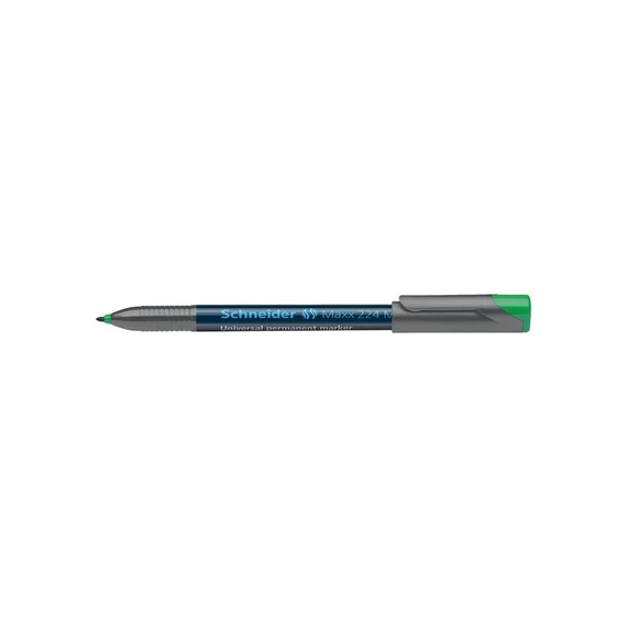 Alkoholos marker, OHP, 1 mm, SCHNEIDER "Maxx 224 M", zöld