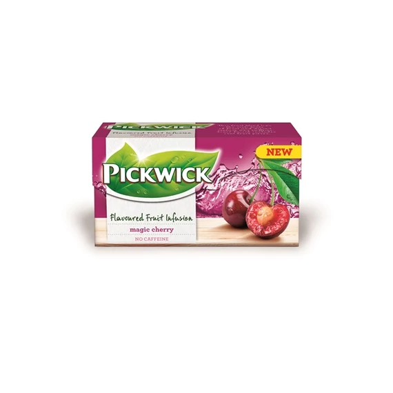 Gyümölcstea, 20x2 g, PICKWICK "Fruit Fusion", mágikus meggy