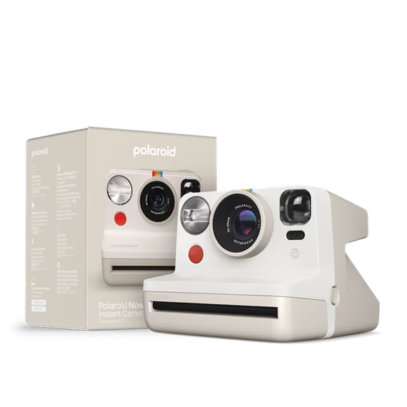 Polaroid Now Generation 2 - Vintage White instant fényképezőgép