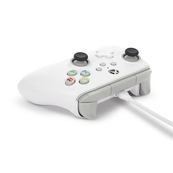 PowerA Xbox Series X|S vezetékes fehér kontroller