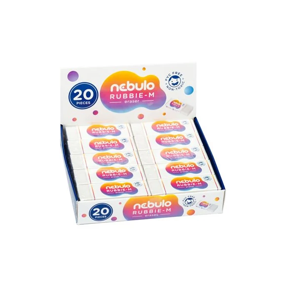 Radír, forgácsmentes, M méret, NEBULO 