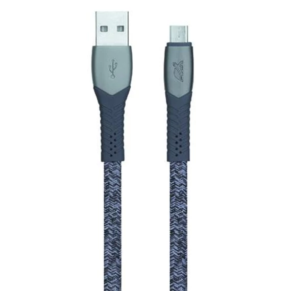 USB kábel, USB - micro USB, 1,2 m, RIVACASE "PS6100", szürke