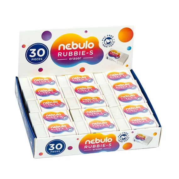 Radír, forgácsmentes, S méret, NEBULO "Rubbie"