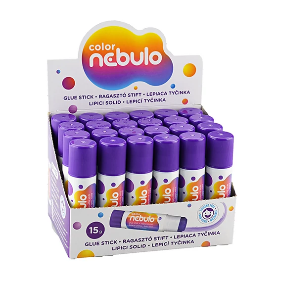Ragasztóstift színváltós 15g. Nebulo
