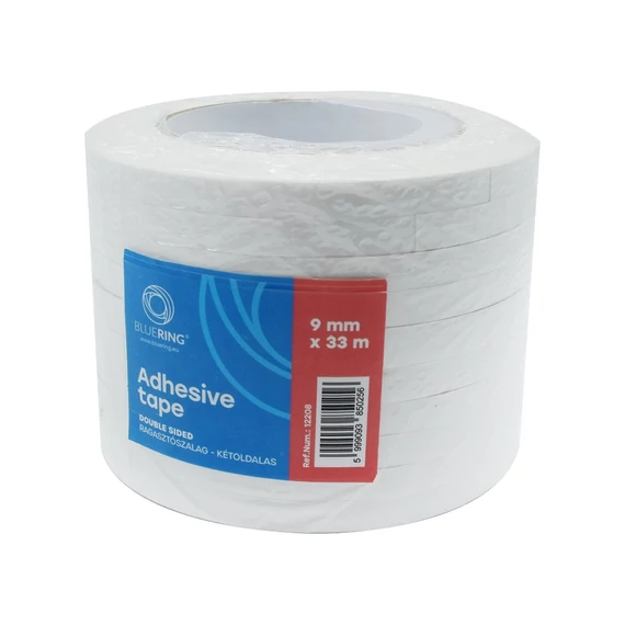 Ragasztószalag kétoldalas 9mmx33m Bluering®