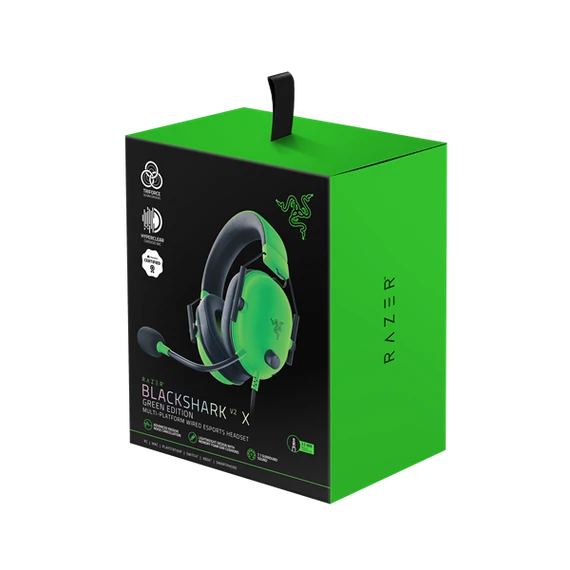 Razer Blackshark V2 X Headset Green