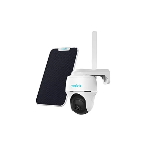 Reolink GO PT Plus /4 MP/H265/105°/IR10m/4G/akkumulátoros IP PT dómkamera + napelemes töltő