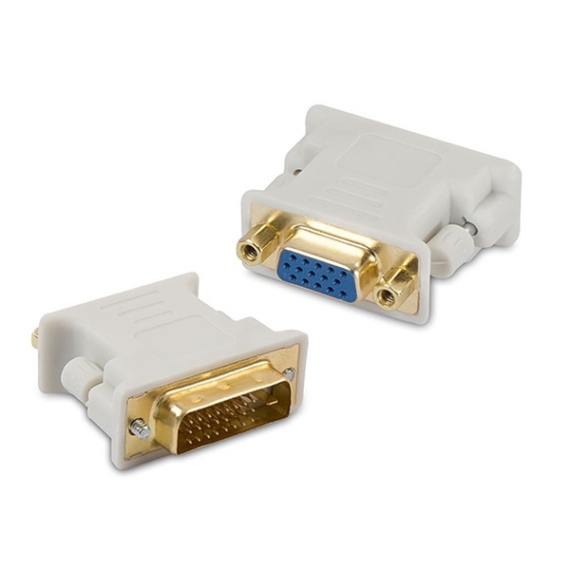 S-Link Átalakító - SLX-133 (DVI(24+1) - VGA, anya/apa, Max felbontás: 1280x1024, fehér)