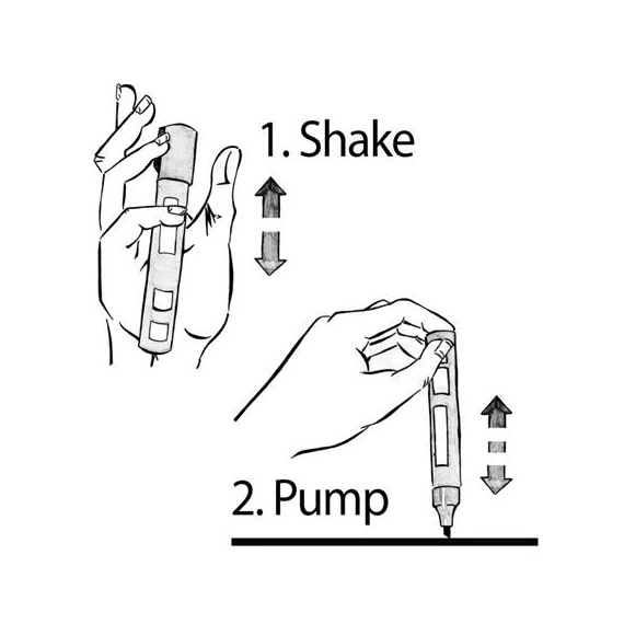 Folyékony krétamarker, kúpos hegy, 1-2mm SIGEL, fekete, 2db/cs
