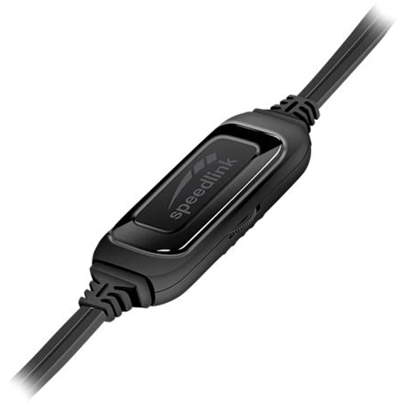 Fejhallgató, mikrofonnal, vezetékes, gaming, 3,5 mm jack, SPEEDLINK 