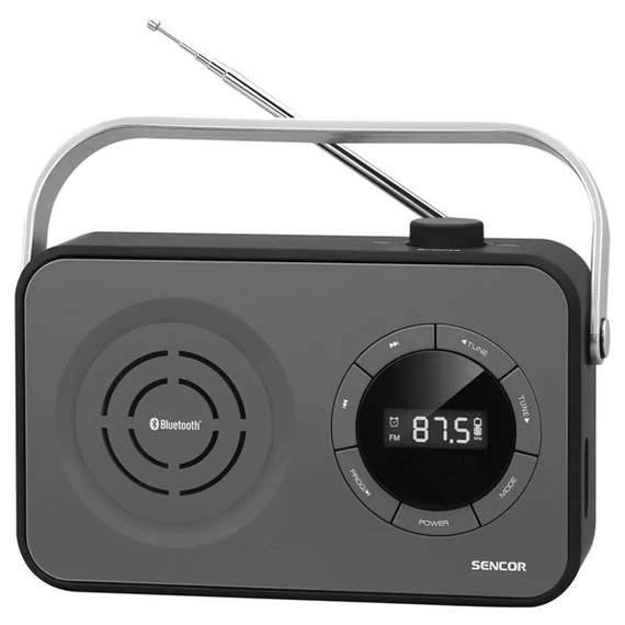 Sencor SRD 3200 B Bluetooth fekete táskarádió