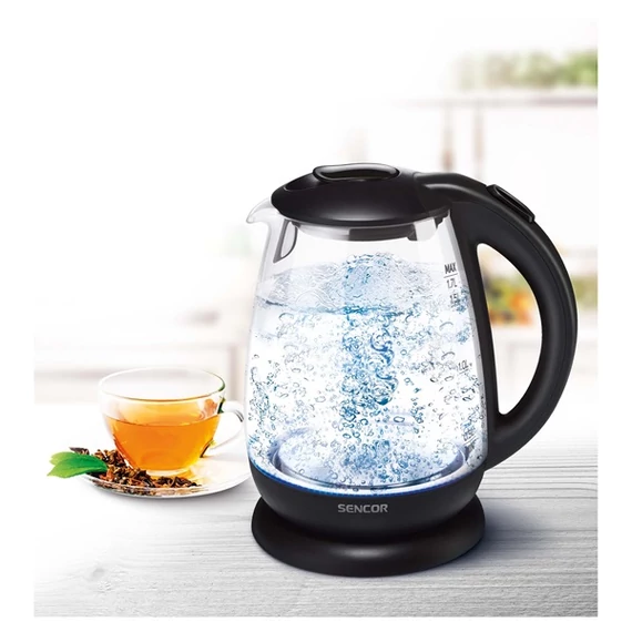 Sencor SWK 1785BK 1,7l üveg vízforraló