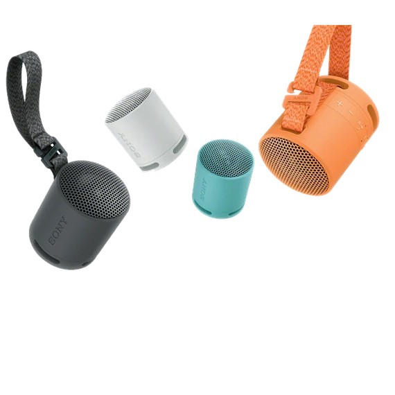 Sony SRSXB100H.CE7 világosszürke hordozható Bluetooth hangszóró
