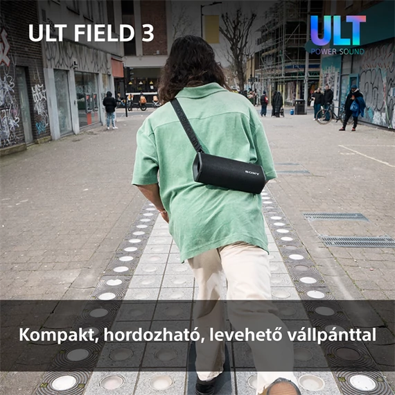 Sony ULT Field 3 szürke Bluetooth hangszoró