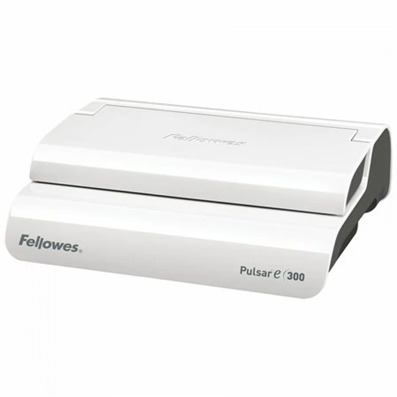 Spirálozógép, műanyag spirálkötéshez, elektromos, 300 lap, FELLOWES 