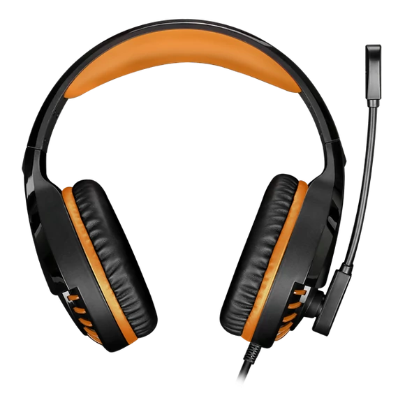 Spirit of Gamer PRO-H3 narancssárga-fekete gamer headset