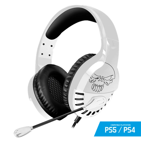Spirit of Gamer PRO-H3 PS4/PS5 fehér gamer headset