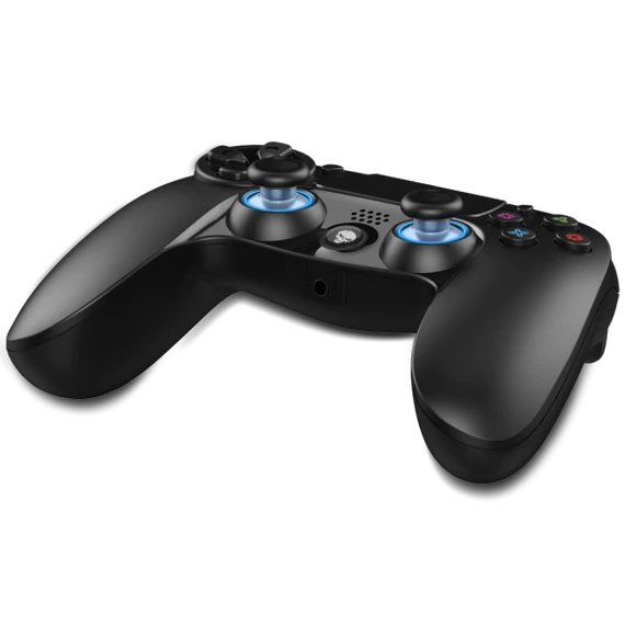 Spirit of Gamer XGP PS4/PS3 fekete-kék Bluetooth vezeték nélküli kontroller