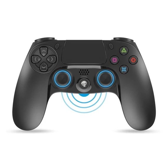 Spirit of Gamer XGP PS4/PS3 fekete-kék Bluetooth vezeték nélküli kontroller
