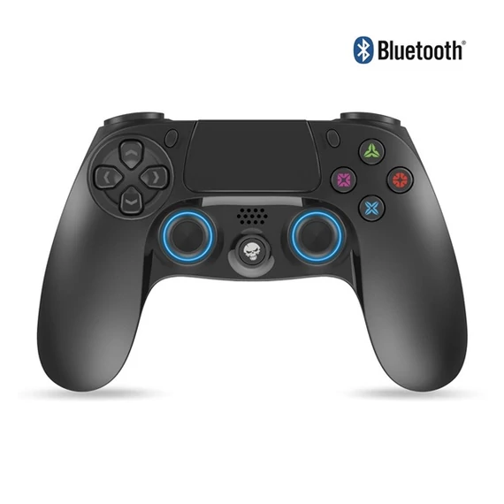 Spirit of Gamer XGP PS4/PS3 fekete-kék Bluetooth vezeték nélküli kontroller