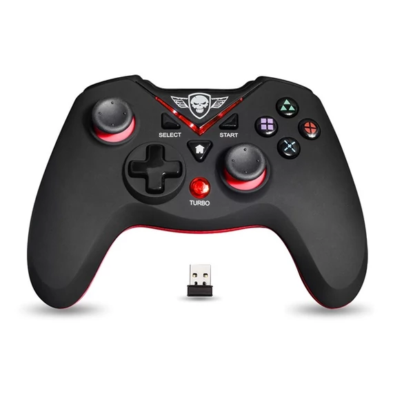 Spirit of Gamer XGP WIRELESS fekete-piros vezeték nélküli kontroller
