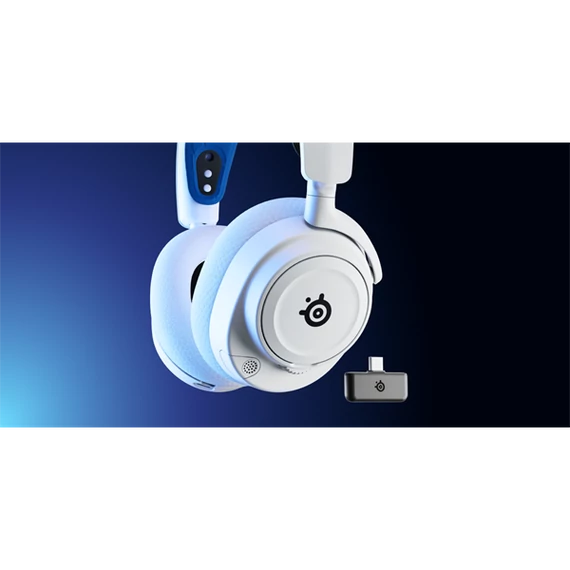 SteelSeries Arctis Nova 7P vezeték nélküli fehér gamer headset