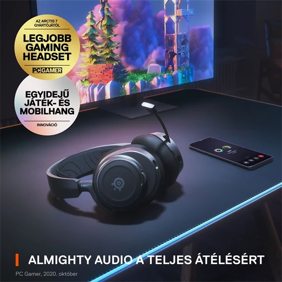 Steelseries Arctis Nova 7 Wireless Headset Black